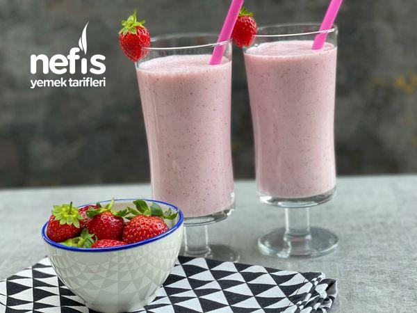 Çilekli Milkshake